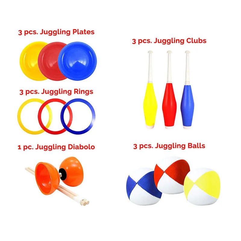 Juggling Rings Outdoor circus kids toys