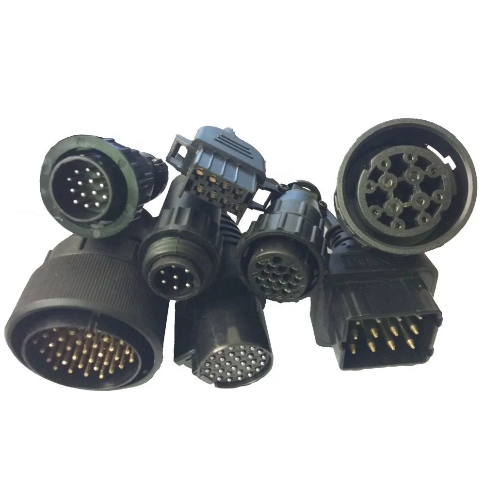 Acardiag Truck Cables 8 PCS for TCS PRO Multidiag DS MVD 150 OBD1to OBD2 adapter