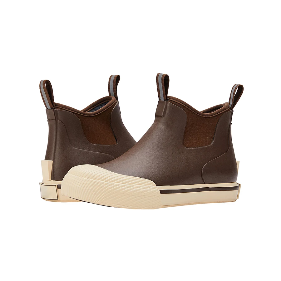 Customized Deck Shoes Mens Boys Summer Winter Marine Sailing Waterproof Deck Rubber Boots