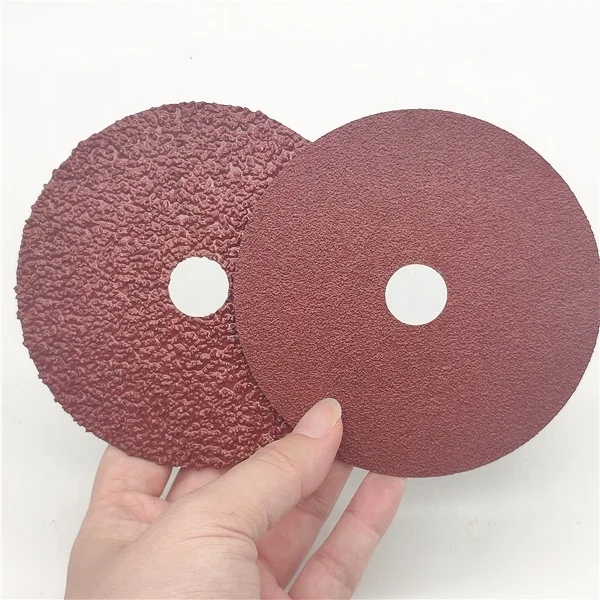 High Quality High Durability Aluminum Oxide Sanding Disc Abrasive Fiber Grinding Disc
