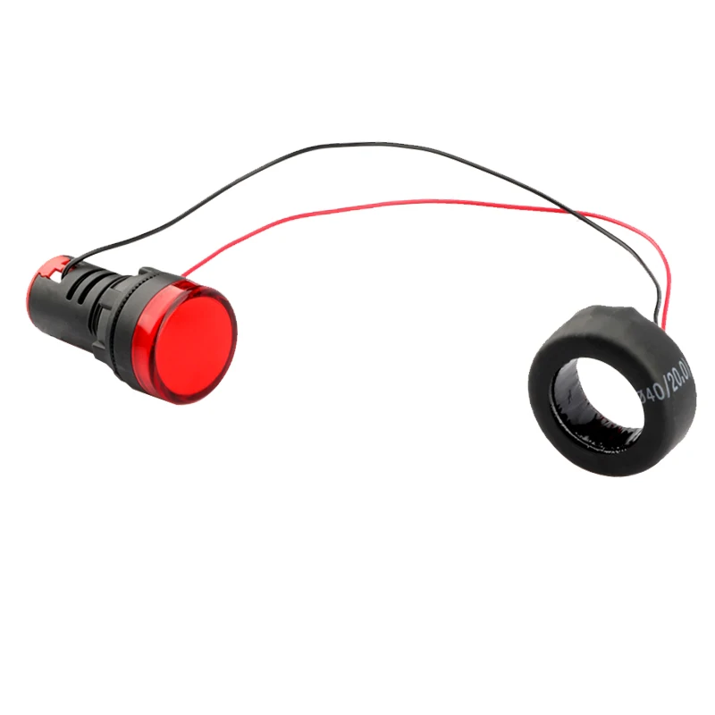 Rubber current indicator DLXQ26 2000/1 with 22 mm LED light leakage indicator