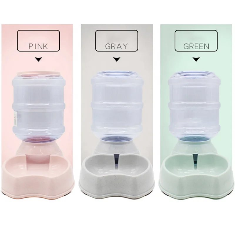 Optional Color Pet Water Food Dispenser Dog Drinking Feeder Durable Safety with Customized Logo
