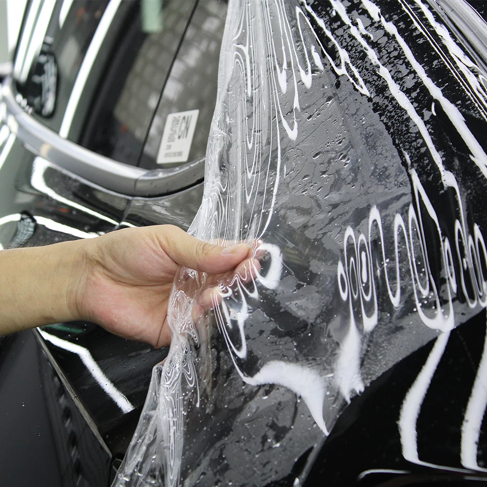 High Gloss Anti Rubbing 190 Micron Car Paint Protection Film Clear PPF Anti Scratch TPU PPF Film