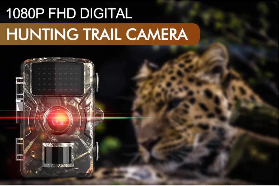Promotional Wildlife Digital Trail Hunting Camera 16MP 1080P 120 Degree Infrared Scouting Waterproof Trail Camera