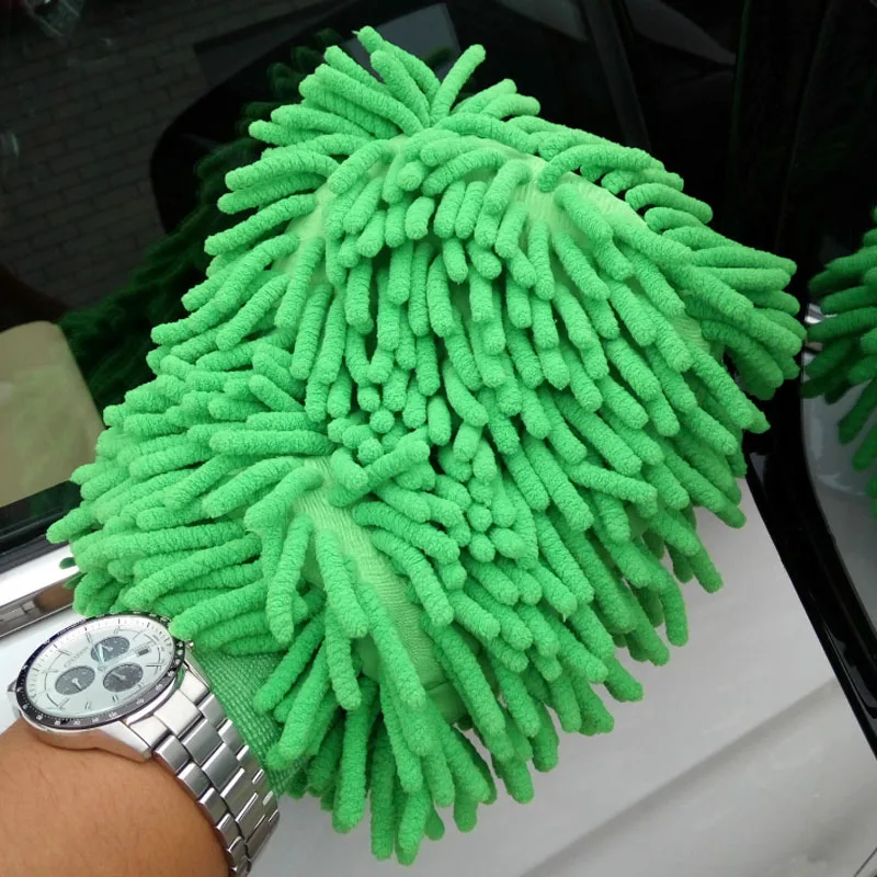 Cleaning Car Care Products Super Mitt Washing Tool Microfiber Car Motorcycle Wash Mitt