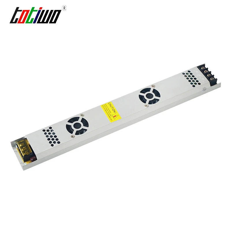 AC 240V to DC 12V 30A 360W тонкий светодиодный светильник импульсный источник