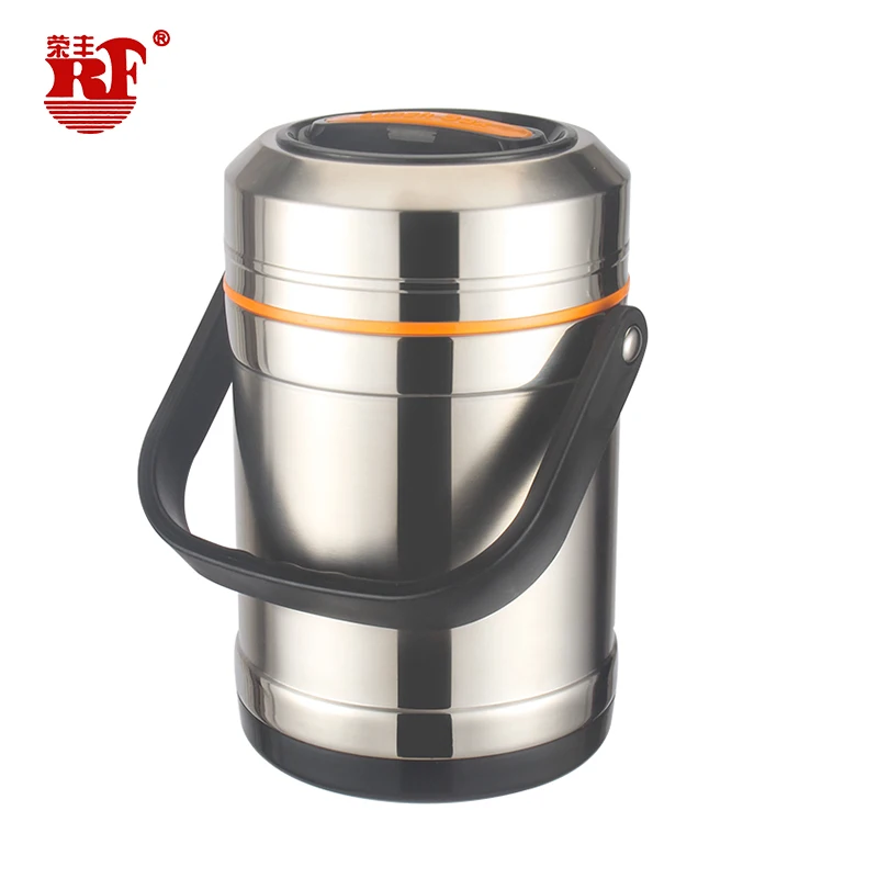 304 Вакуумный термос из нержавеющей стали вакуумный Ланч-бокс пищевой подогреватель контейнер из нержавеющей стали вакуумный Ланч-бокс с ручкой