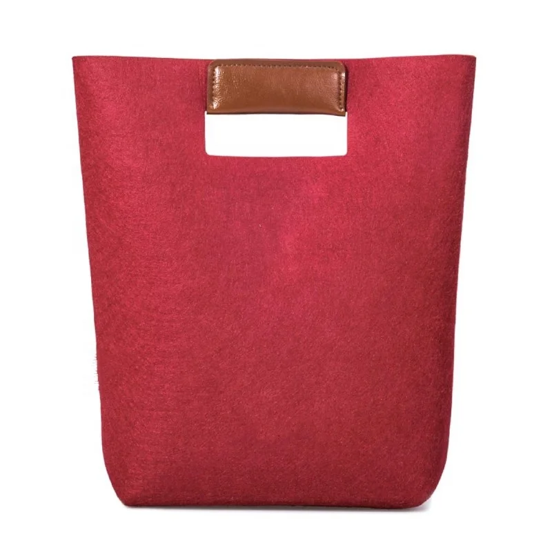 Cute Bible Carrying Case Felt Tote Church Bible Study Case Handbag Felt Bible Cover Tote Bag for Women