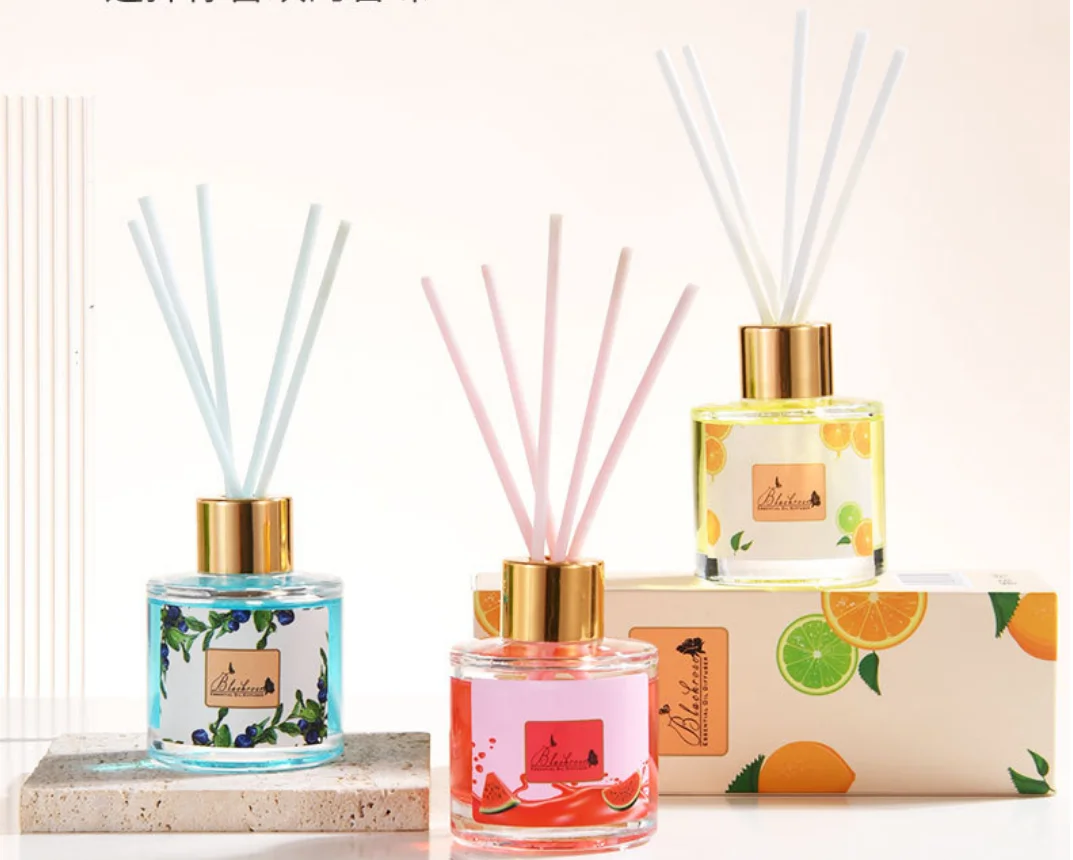 HOME Glass Candle Supplier Home Dor Luxury Packaging  Reed Diffuser Air Freshne And Candle Gift Box Set Scent Candle