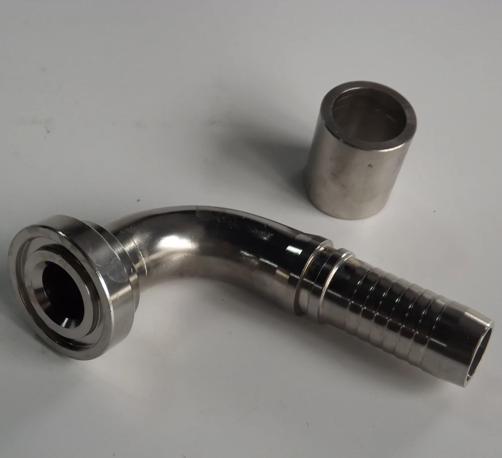 Hydraulic Hose Fittings SS 304/316 Hose Fittings High Pressure Fittings Hexagon Custom Made Male Casting 3 Years 100% Inspection