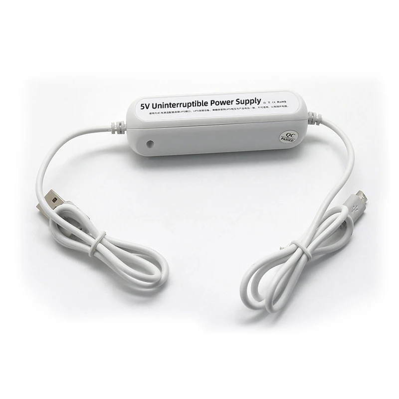 Мини резервный внешний аккумулятор DC ups автономный 5 в 1 а 2 2000 мАч для внутренней