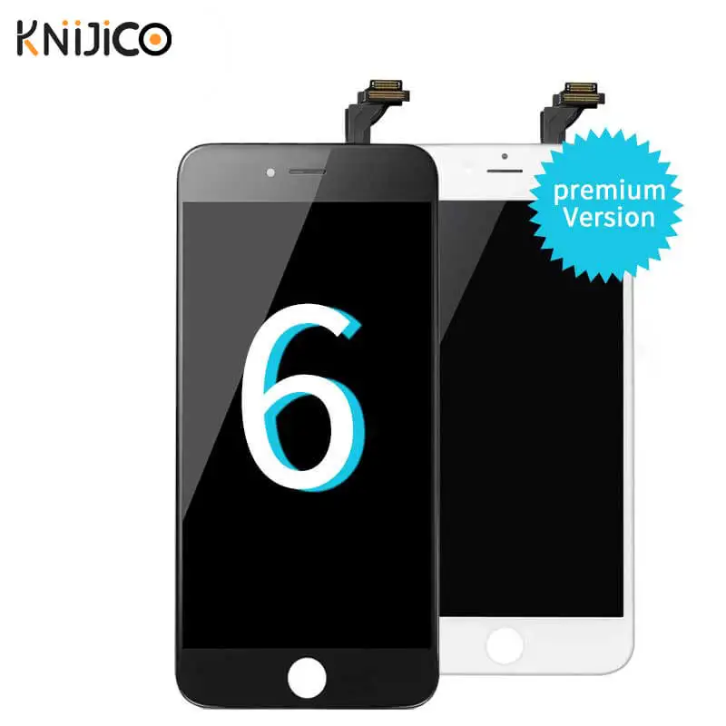 KO lcd displayer cell phone parts touch screen display lcd for iphone 6 6s 7 8 mobile phone lcd screen wholesale for iphone