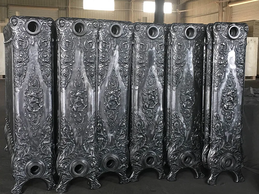home decoration victorian&art cast iron hot water heating radiators BGL-800 with baby face one section