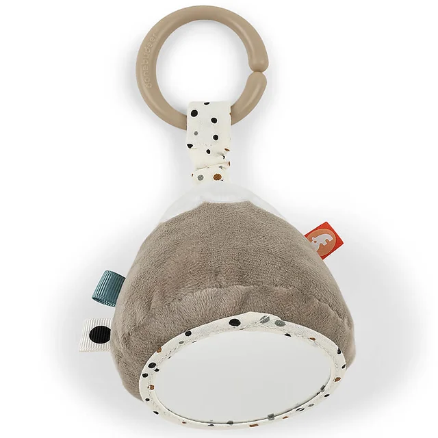 Custom Cactus Little Mirror Bell Baby Stimulation Touched Teething Toys Wood Activity Play Mat Gym