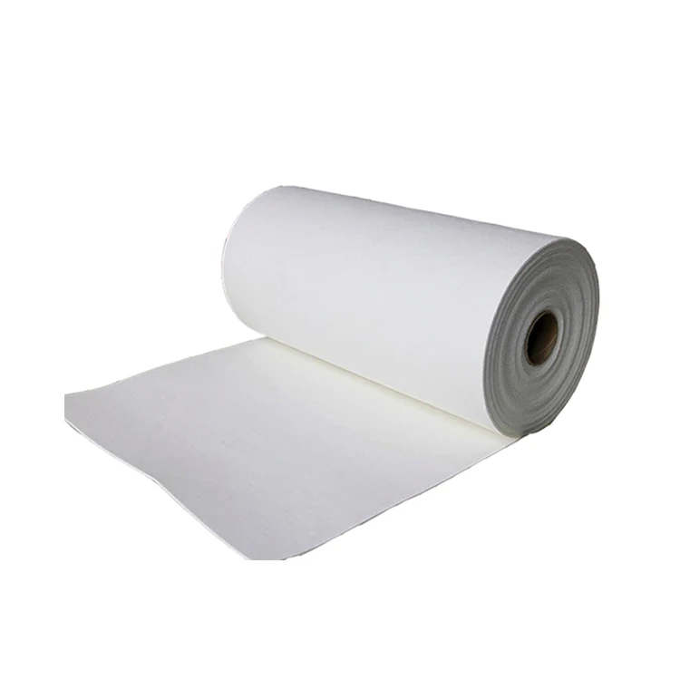Aluminium Silicate Fibre Paper 0.5mm-12mm  Ceramic Fiber Waterproof Paper Roll