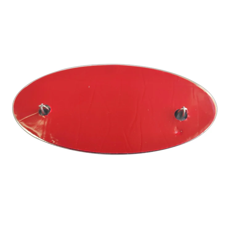 Car Head Emblems Black Color Silver Logo Old Style Car Badges