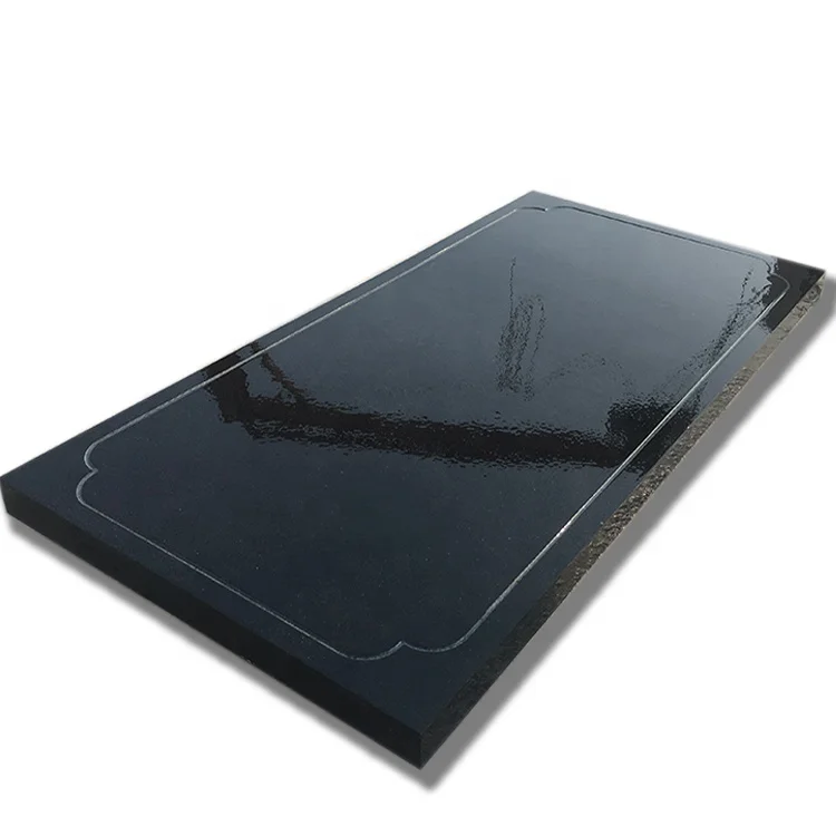 Direct Factory Chinese Absolute Black Granite Tile 12 x 12