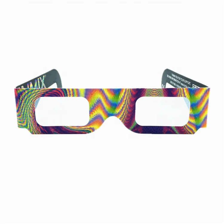 
Custom Paper Diffraction Fireworks 3D Glasses 
