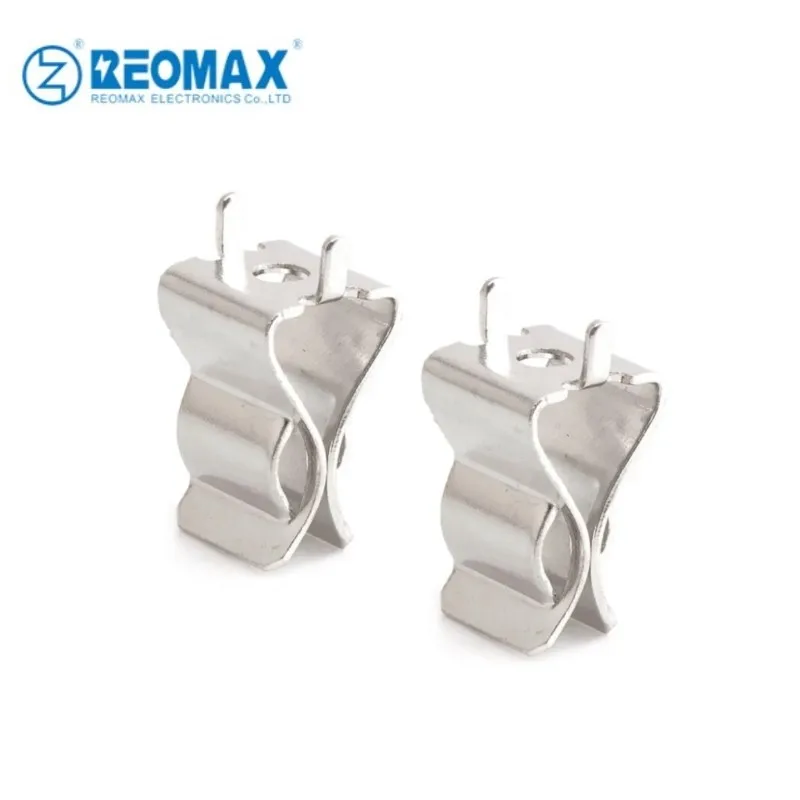 10x38mm PCB Fuse Clip Holder for Circuit Board Mount 0.8mm Thick Solid & Firm Fuse Base