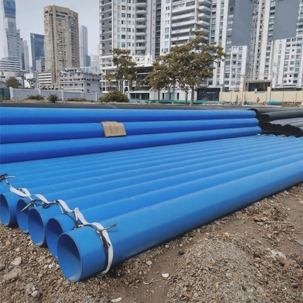 Factory Direct Sales ASTM API Certified Anti-Corrosion Steel Pipe Epoxy Powder Coated Chemical Gas Transportation Pipe