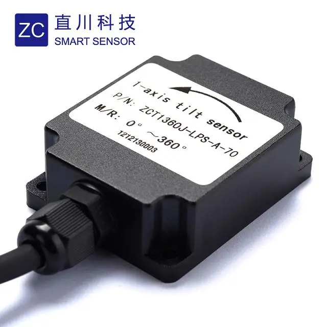 
small size waterproof cheapest one axis analog current output MEMS inclinometer tilt sensor 