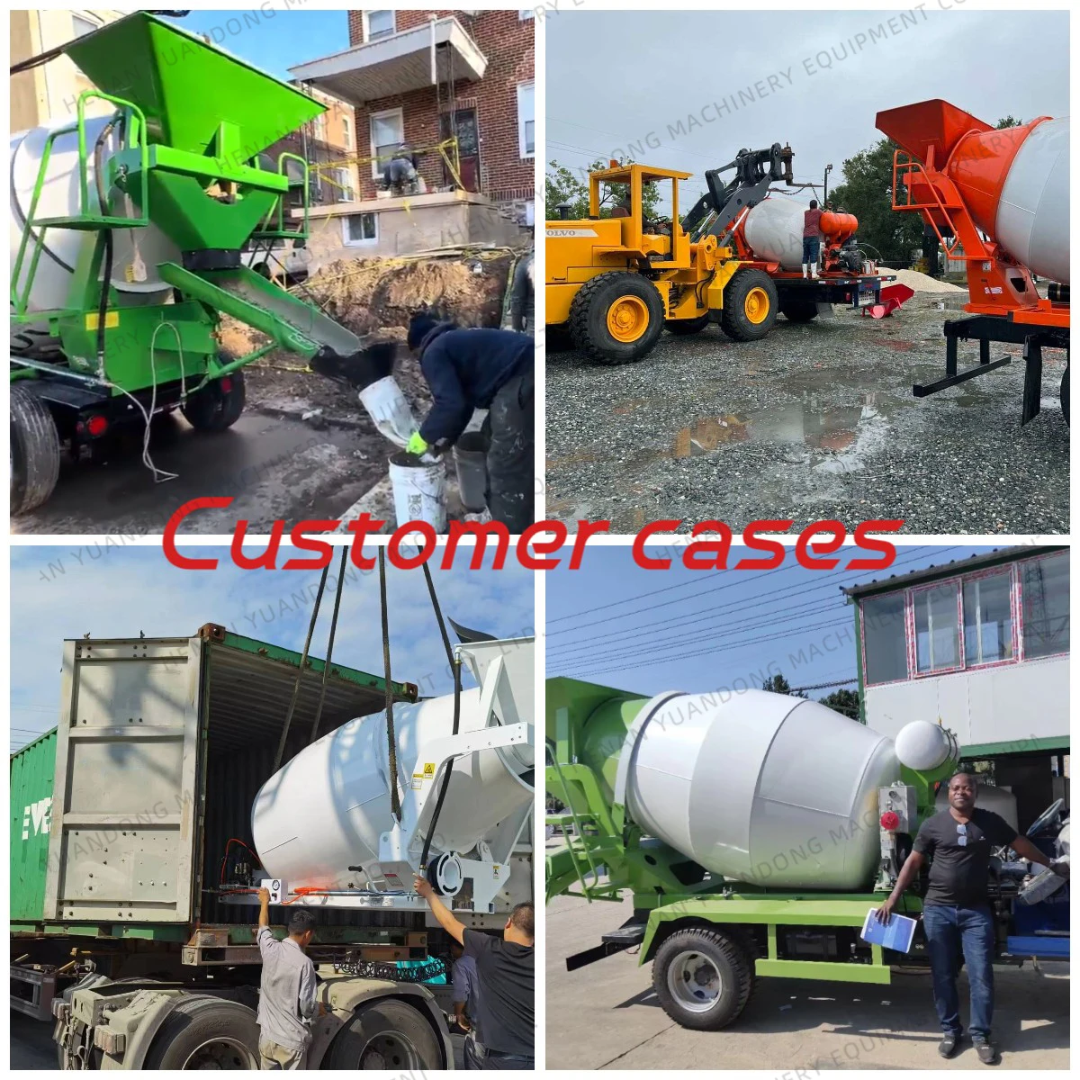 Good Quality 8X4  Concrete Pump Mixer Wholesale Customized Mixer Machines Concrete Mixer Truck For Sale