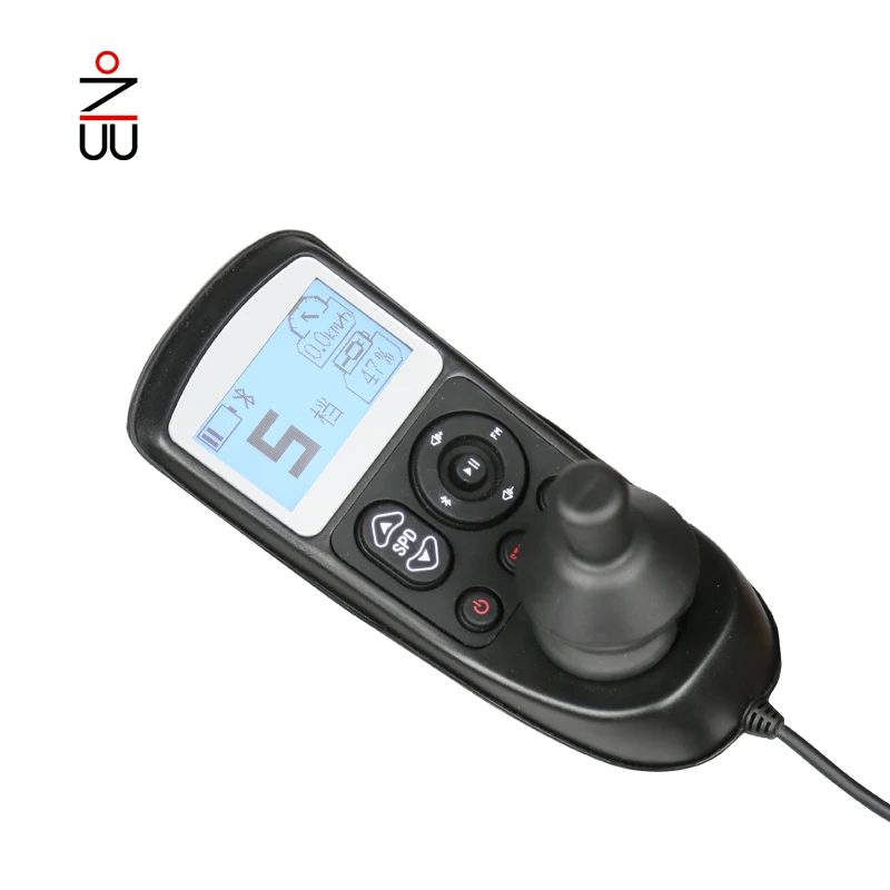 Цифровой контроллер двигателя с ЖК-дисплеем, джойстик, электрическая инвалидная коляска