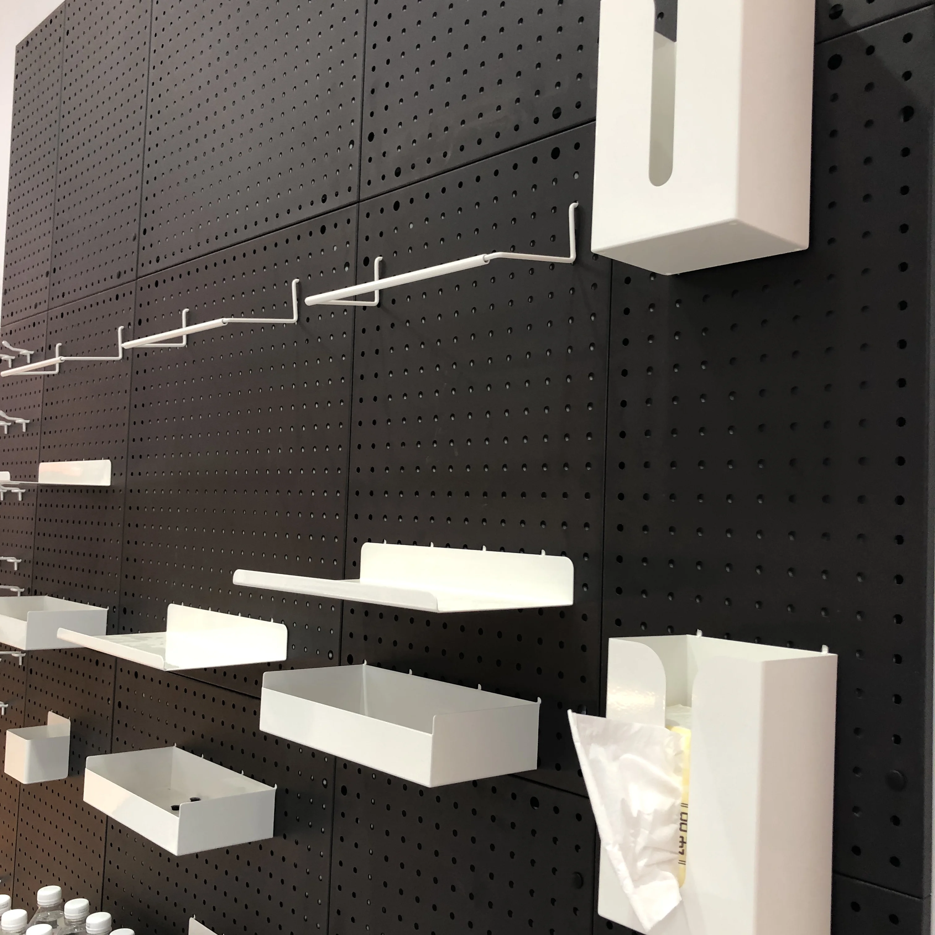 CHENHF Metal Pegboard Baskets and Peg Board Racks Pegboard Hooks for Organizing Display Various Tools