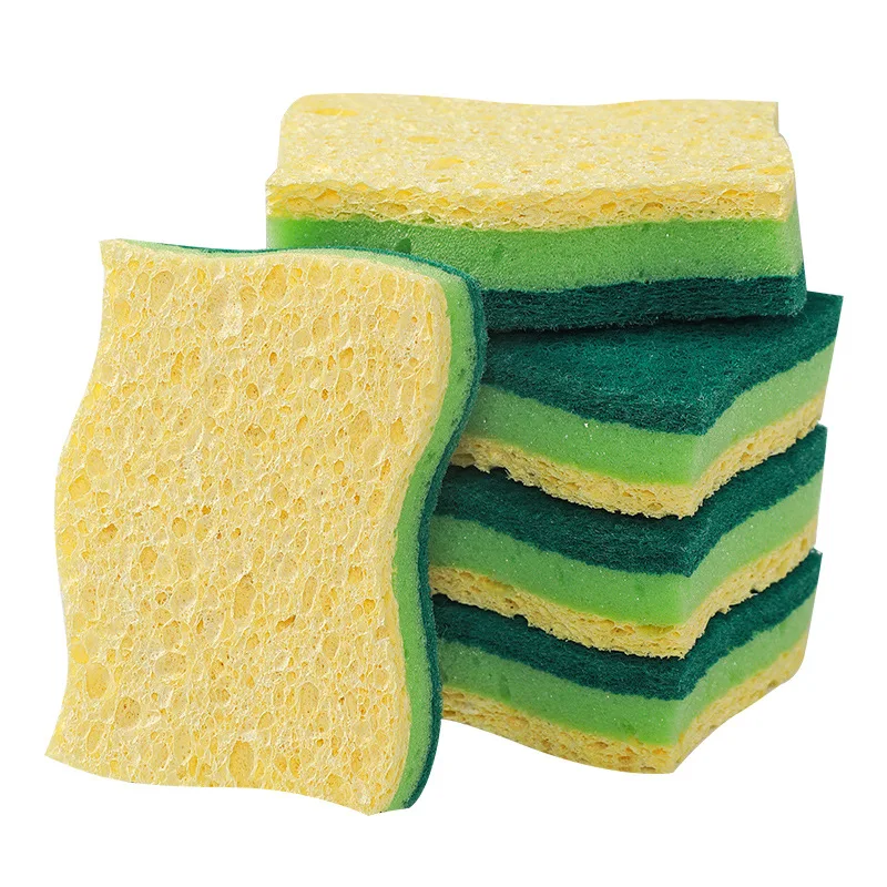 Новое поступление, плотная губка для мытья посуды/Высококачественная губка для мытья посуды, эко-салфетка для посуды