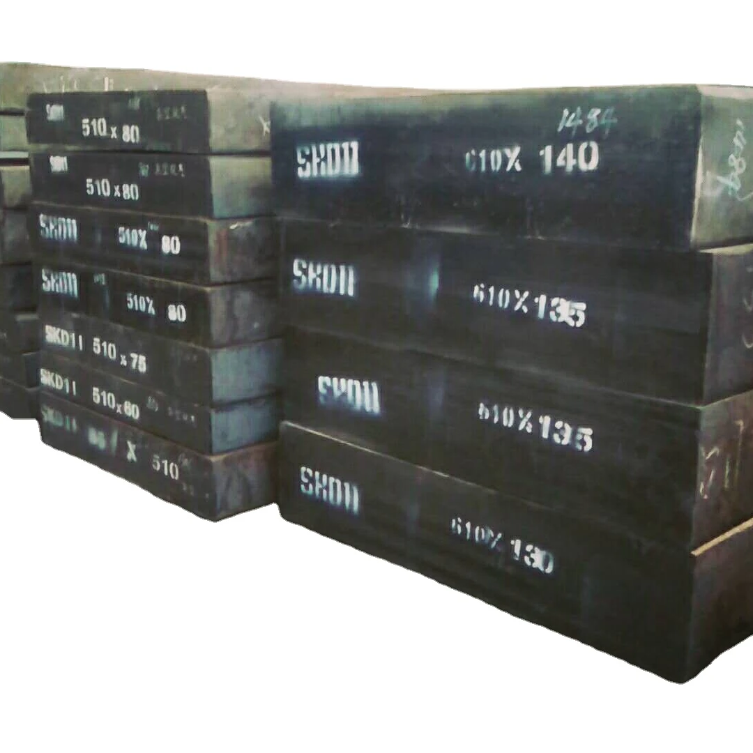 SKD11/1.2601/Cr12Mo1V/X165CrMoV12/D2/2310/X12M steel round and flat cold work tool steel