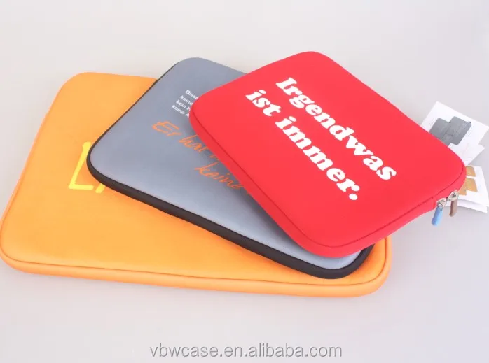 Portable Notebook Laptop Protect Tablet Damage Scratch Soft Sleeve Case for MacBook Air Pro Ultrabook Zipper Bag