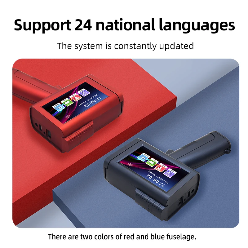 M80 plus QR-код штрих-код Дата истечения срока годности этикетка портативный струйный принтер 25 4 мм со съемной ручкой