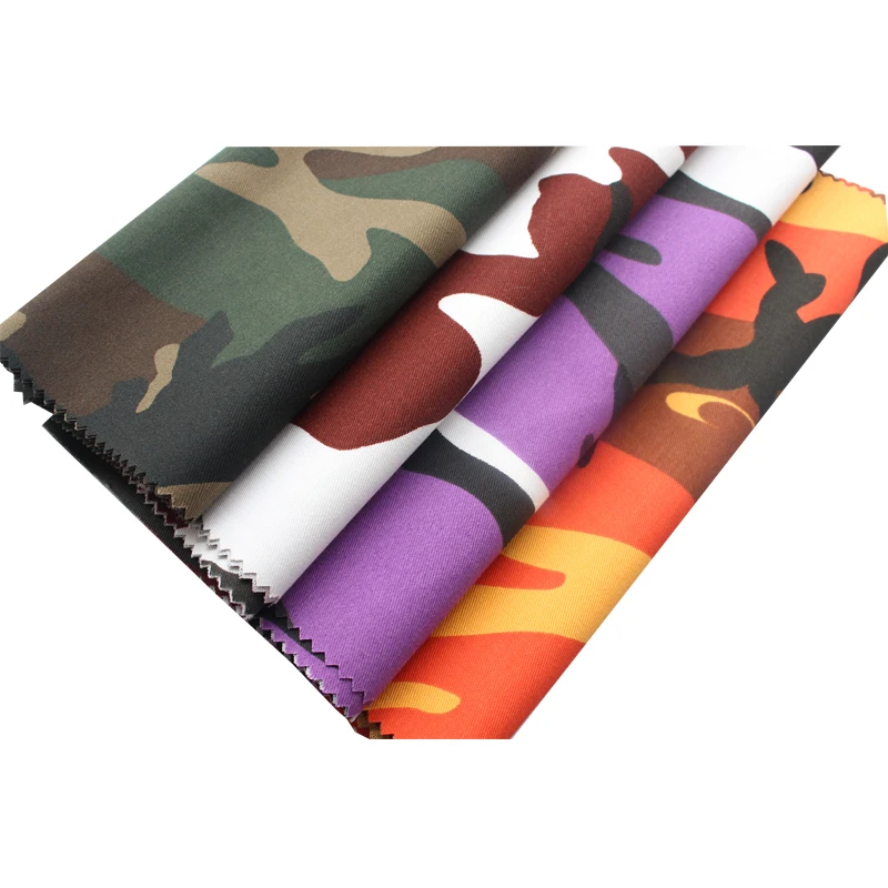 
2020 Hot Sale 150D 80%T20%C Twill Army Uniform Fabric Camouflage Fabric 