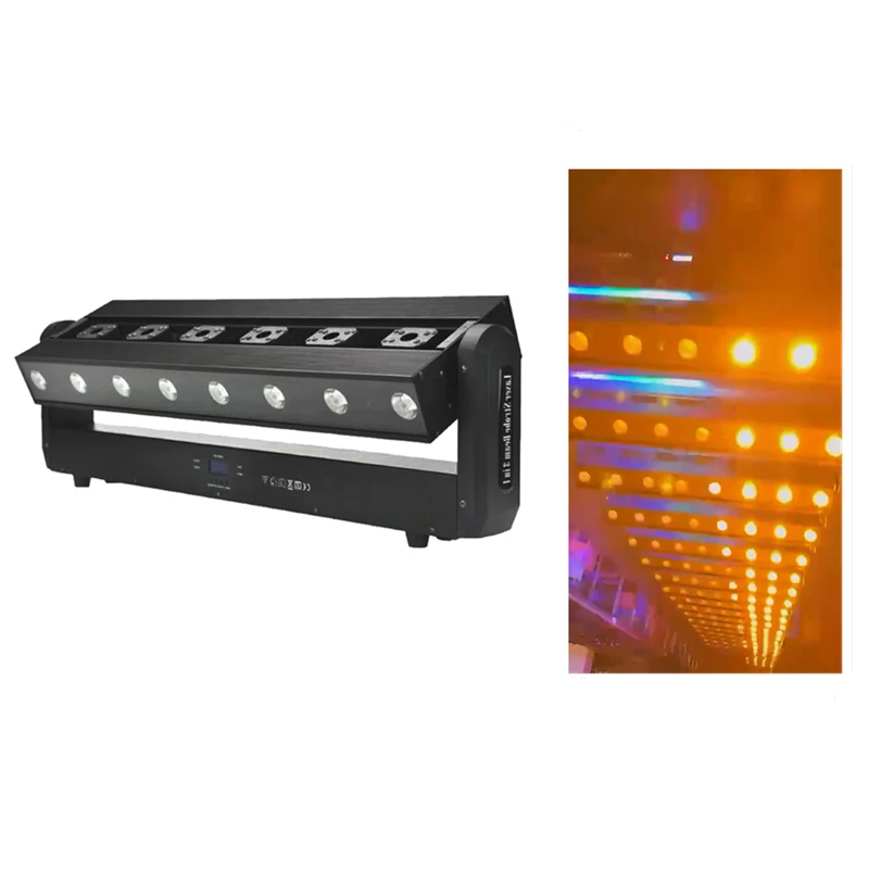 200 Вт стробоскопический красный лазерный свет 8x5 светодиодная лампа бусины + 480x0 3 эффект движущийся головной для диджея диско-шоу Свадебная вечеринка