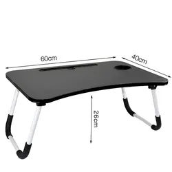 Foldable Bed Tray Laptop Stand Folding Laptop Table Computer Desk