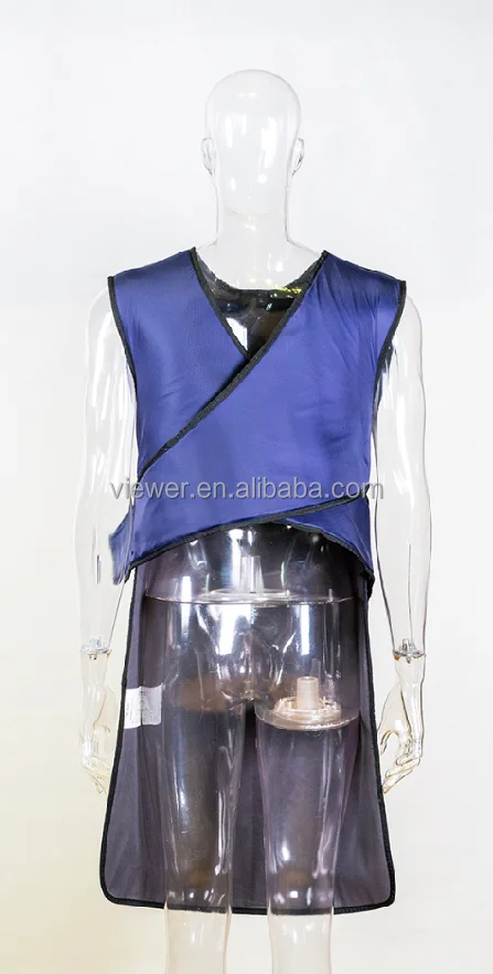 DAJI-055B Hospital Medical full body lead free x ray protection apron for x-ray  radiation room with cheap prices