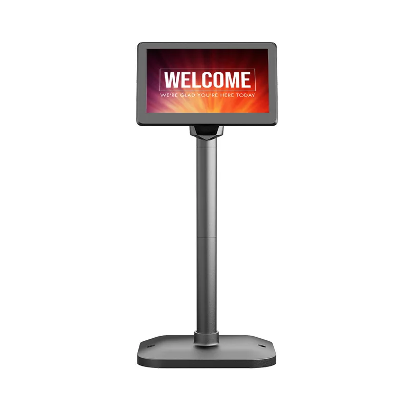epos system extension screen pole POS customer display IPS LCD