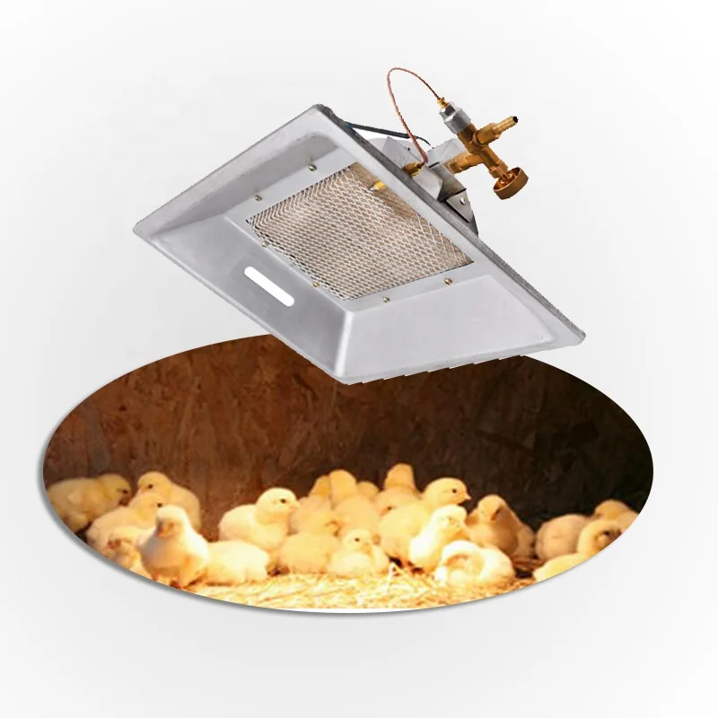 
MUGREEN Cheap Poultry farm Heating equipment Chicken Farm Heating Equipment Infrared Poultry Gas Heater Heat lamp for animals 