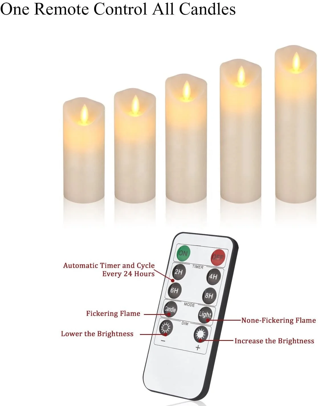 wholesale rf remote control decorative set of 5 scented church led votive lamp light electric candle