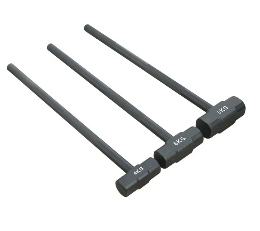 High Quality Gym Power Training Fitness steel Clubbell ,Weightlifting Steel Sledge hammer, Gym training Steel Macebell