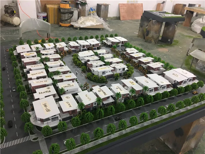 
Scale building mockup 3d for Australian Townhouse development 