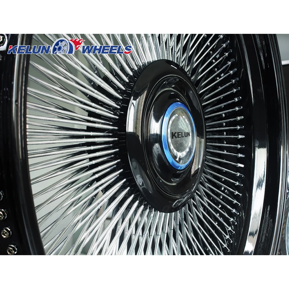 big size Forgiato Wire Wheel Most Selling 28 Manufacturer Chrome Forged spoke Rims