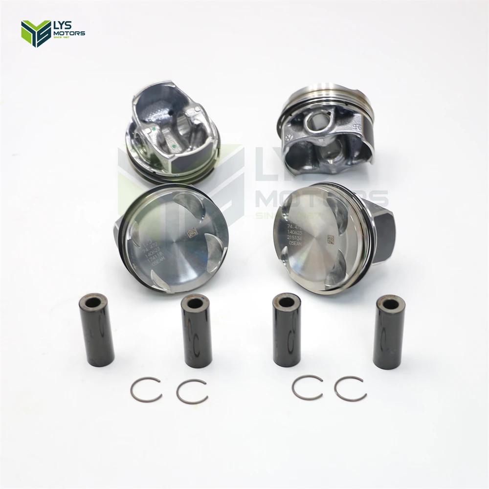 PISTON FOR AUDI A1 A3 FOR GOLF PASSAT B8 T-ROC TOURAN 1.5 TSI ENGINE DADA DPCA 05E1070655AB 05E107065A 05E107065C 05E107065S