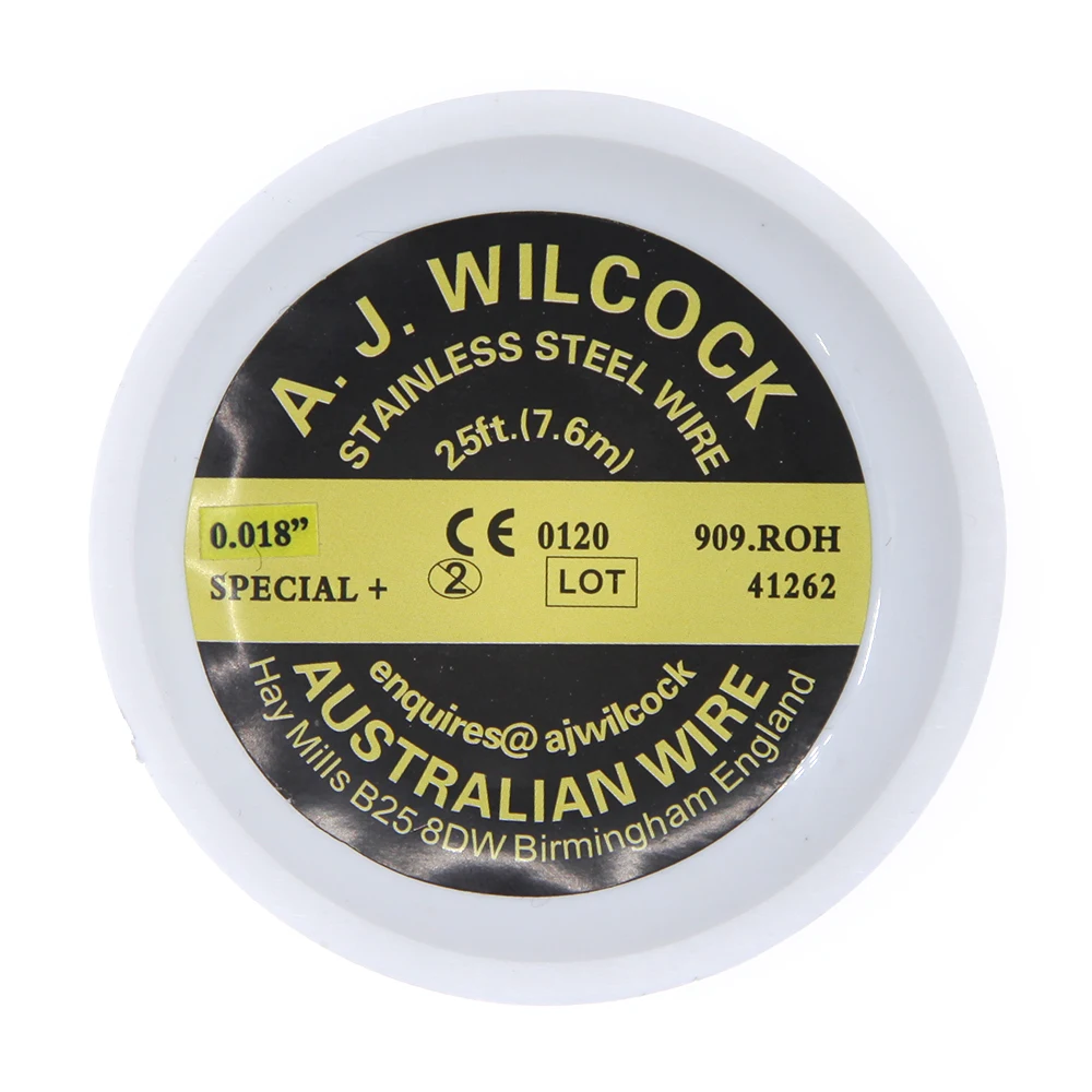 Manufacturer orthodontics australian wires with spooled