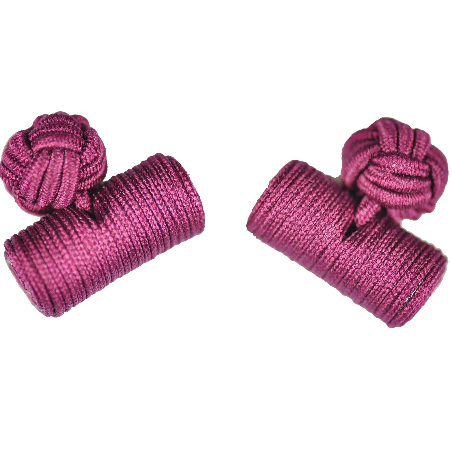 Ручной работы Прочный Контейнер Шелковый Узел запонки для мужские рубашки