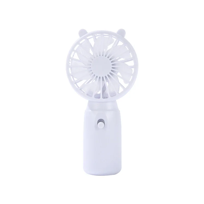 Wholesale Cute Mini Battery Portable Handheld Fan New Design Small Air Cooling Desktop Fan Household Hotel Use Perfect Gift Idea