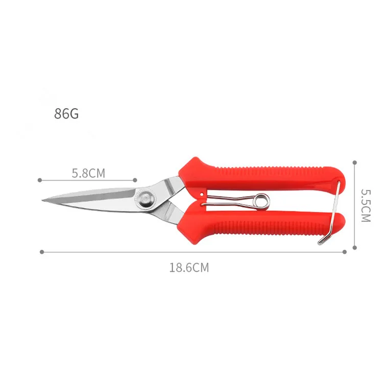Mini Gardening Grape Tree Pruner Pruning Stainless Steel Blade Garden Flower Shears Scissors