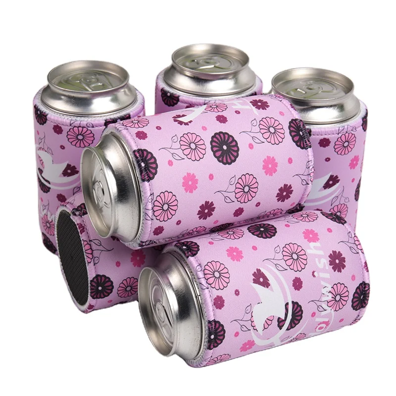 Lovecolour Professional Sell Neoprene Insulated Beer Bottle Can Stubby Holder 375ML Beer Can Cooler Bags For Australia Market