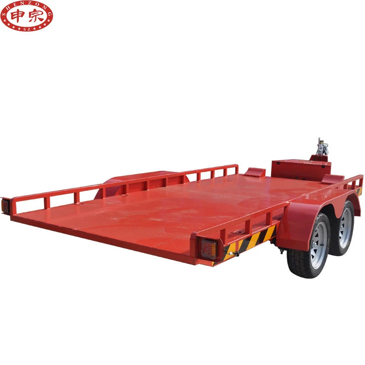 2.5t Transport Trailer Car Trailer Mini Excavator Trailer
