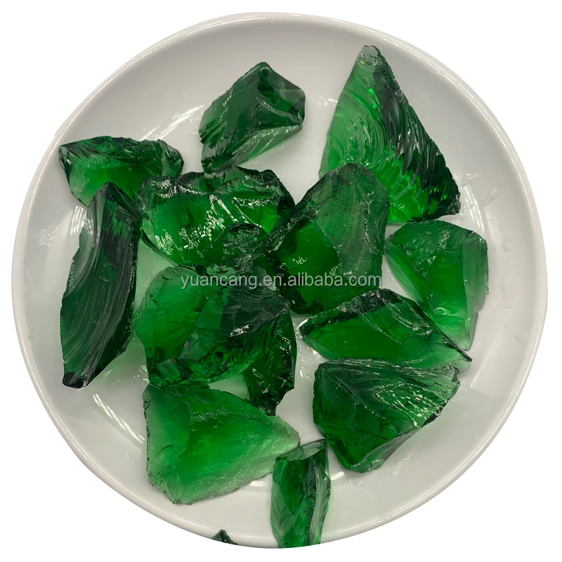 Wholesale Irregular Glass Blocks for Indoor and Outdoor Wall Decoration Concrete Addition Garden Courtyard